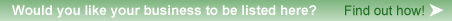 Would you like your business to be listed here? Find out how!